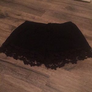 Black Dress Shorts